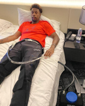 Gael Monfils - Pro athlete - using aquilo recovery system - cold therapy - ice bath
