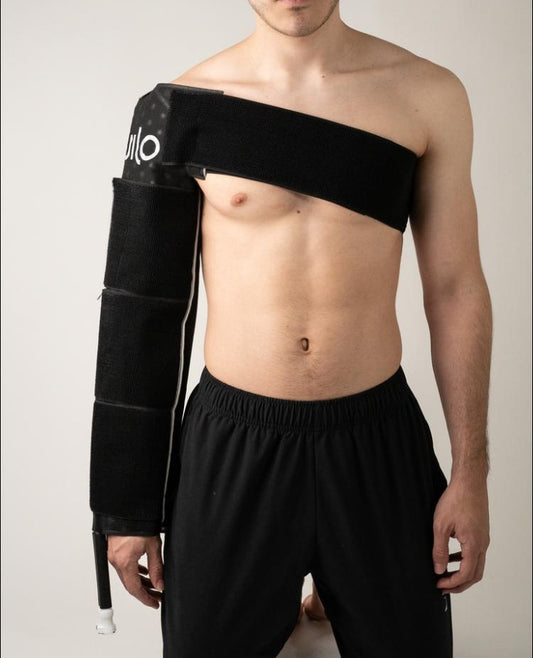 ice cold recovery for arms and shoulder